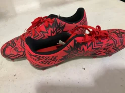Used Puma Soccer Cleats Red Junior 05