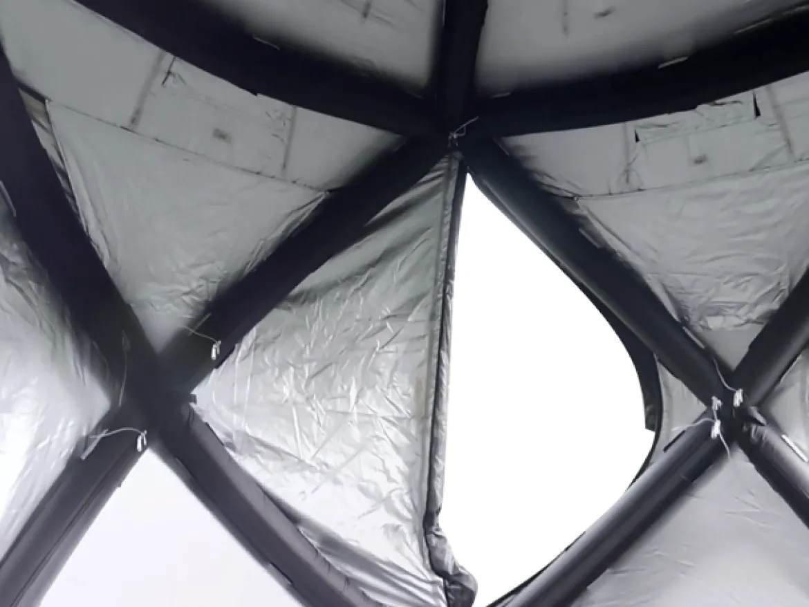 Used QUBE TENT Multi-person & Family Tent Black 3-person
