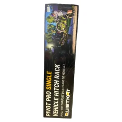 Used QUIET KAT PRO SINGLE Rear Mount Carrier Black