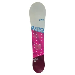 Used RAVEN STYLE Womens Snowboard Only White 147 cm