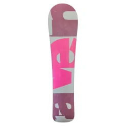 Used RAVEN STYLE Womens Snowboard Only White 147 cm