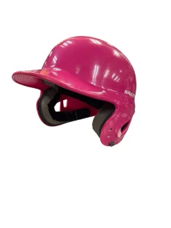 Used Rawlings BATTING HELMET Batting Helmet No Mask Pink One Size