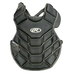 Used Rawlings CHEST PROTECTOR Catchers Chest Protector Black Youth