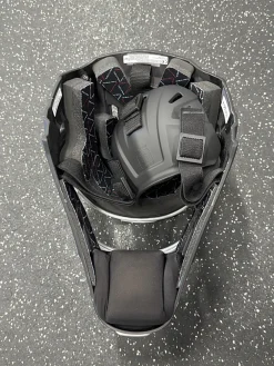 Used Rawlings CHVEL2-JR-REVA Catchers Helmet w/Mask Black One Size