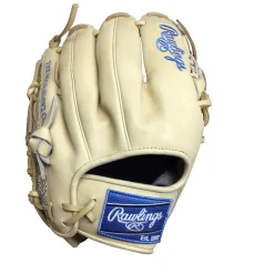 Used Rawlings HEART OF THE HIDE PRO204SB-2CC RH Throw Fastpitch Gloves Tan 11 1/2