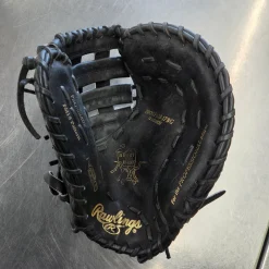 Used Rawlings HEART OF THE HIDE 1ST BASE BB/SB First Base RH Throw Black 12 1/2