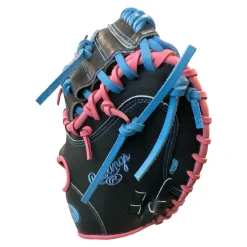 Used Rawlings HEART OF THE HIDE BB/SB Catchers RH Throw Black 34