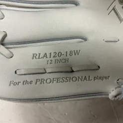 Used Rawlings Liberty Advanced RLA120-18W LH Throw Fastpitch Gloves White 12