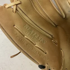 Used Rawlings Liberty Advanced RLA125FS LH Throw Fastpitch Gloves Black And Natural 12 1/2