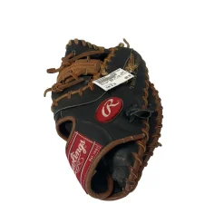 Used Rawlings MARK OF THE PRO 1B MITT BB/SB First Base RH Throw Black 12