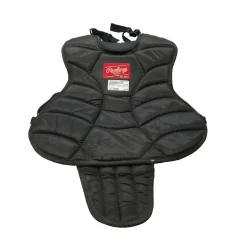 Used Rawlings 12P AGES 10-14 Catchers Chest Protector Black Intermed
