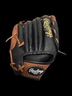 Used Rawlings PLAYER SERIES BB/SB Glove RH Throw Brown 9 1/2"