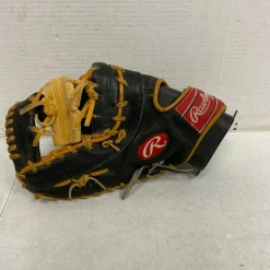 Used Rawlings PRO-FBF BB/SB First Base LH Throw Black 13