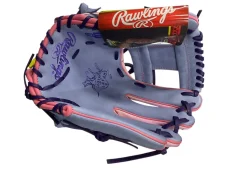 Used Rawlings RAWLINGS HEART OF THE HIDE 12IN RHT RH Throw Fastpitch Gloves Pink 12