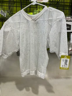 Used Rawlings RAWLINGS PRACTICE JERSEY FB Top Adult White SM