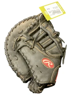 Used Rawlings RENEGADE R115FBM BB/SB First Base LH Throw Black 11 1/2"