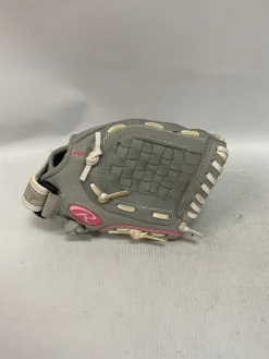 Used Rawlings SURE CATCH BB/SB Glove RH Throw Grey 10 1/2"