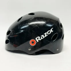 Used Razor Skateboard Helmet Black MD