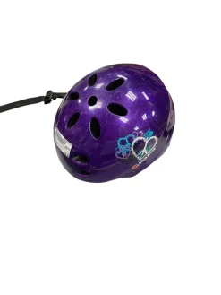 Used Razor Skateboard Helmet Purple MD