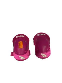 Used Razor Skateboard Kneepads Pink MD