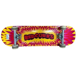 Used Red Curb w/ Independent Trucks Complete Skateboard
