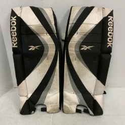 Used Reebok 24 Street Leg Pads Black S/M