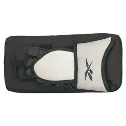 Used Reebok BLK/WHT STREET HOCKY Junior Goalie Blocker Black