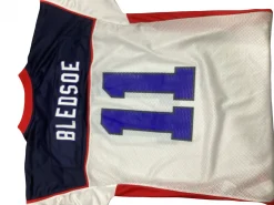 Used Reebok DREW BLEDSOE BILLS JERSEY FB Top Adult White MD