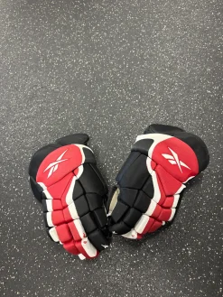 Used Reebok 3K GLOVES Senior Gloves Black 14