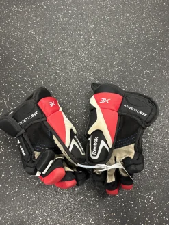 Used Reebok 3K GLOVES Senior Gloves Black 14