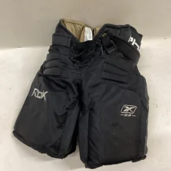 Used Reebok 5K JR GOALIE PANTS Junior Goalie Pant Black MD