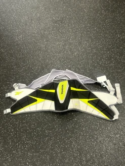 Used Reebok 3K Lacrosse Rib Pads Grey MD