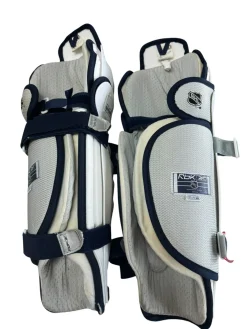 Used Reebok 8K Senior Shin Guards White 17"