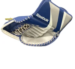 Used Reebok 1K STREET GLOVE Street Goalie Catcher Sr Royal Blue LG