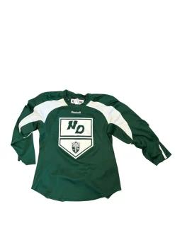 Used Reebok ND Hockey Practice Jersey Green LG