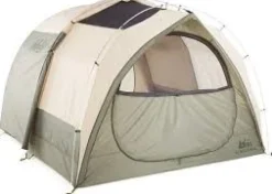 Used REI KINGDOM 4 Multi-person & Family Tent Green Family
