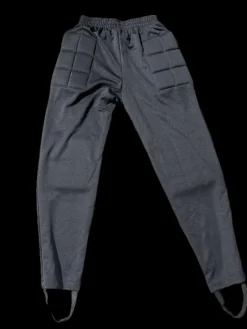 Used Reusch GOAL KEEPER PANTS MD ADULT Goalie Bottom Adt Black MD