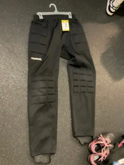 Used Reusch GOALIE PANTS Goalie Bottom Adt Black LG