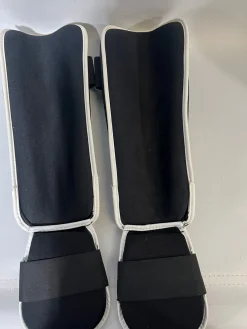 Used RevGear Martial Arts Shin Pads Black Youth