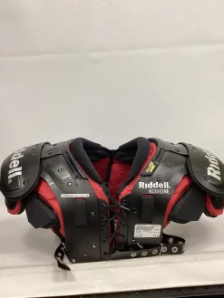 Used Riddell KOMBINE AP FB Shoulder Pads Black SM