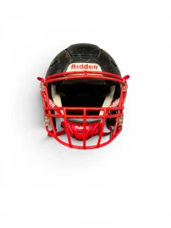 Used Riddell RIDDELL SPEED FLEX LRG BLACK HELMET FB Helmet Black LG