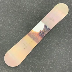 Used Ride BENCH WARMER Mens Snowboard Only Grey 147 cm