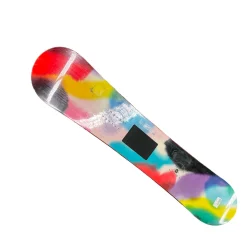 Used Ride COMPACT Womens Snowboard Only Turquoise And Purple 139 cm