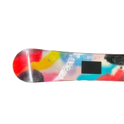 Used Ride COMPACT Womens Snowboard Only Turquoise And Purple 139 cm