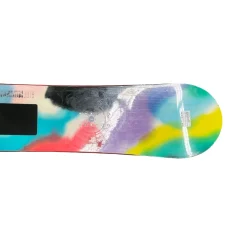 Used Ride COMPACT Womens Snowboard Only Turquoise And Purple 139 cm
