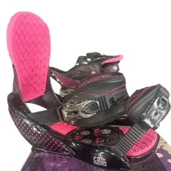 Used Ride COMPACT Womens Board/Bindings Black And Pink 150 cm