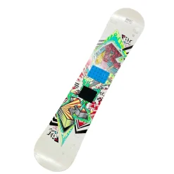 Used Ride LOWRIDE 130 Boys Snowboard Only White 130 cm