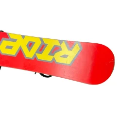 Used Ride LOWRIDE 25 W/FORUM Boys Board/Binding Red 125 cm