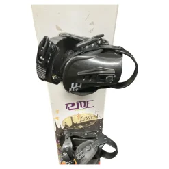 Used Ride LOWRIDE Boys Board/Binding White 115 cm