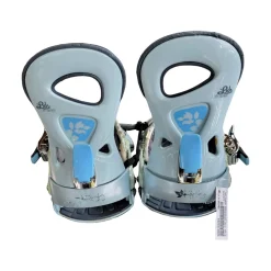 Used Ride LXH BINDINGS WMNS SM Womens Binding Only Sky Blue SM